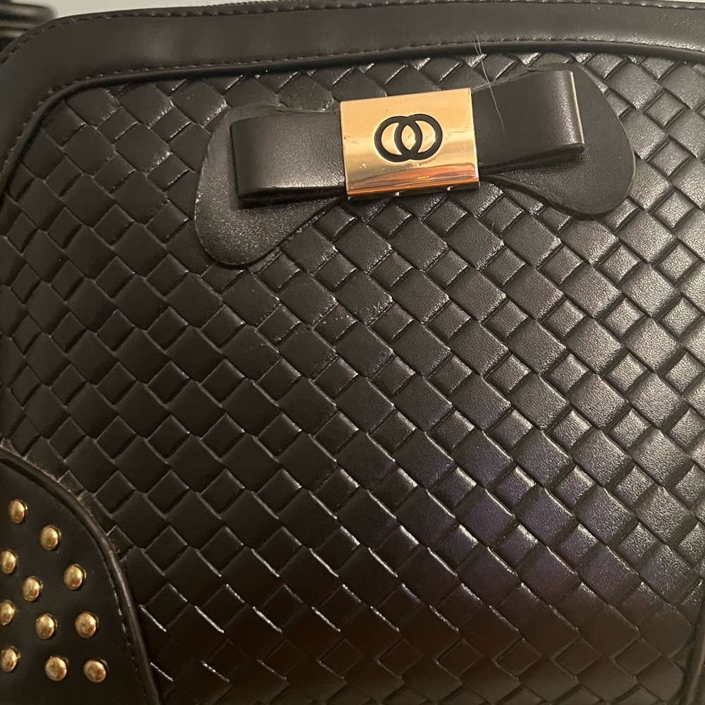 Cute black over the shoulder purse